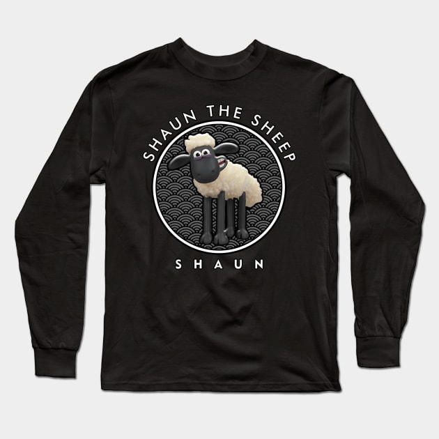 Classic Shaun Cartoon The Sheep TV Series Long Sleeve T-Shirt by WelchCocoa